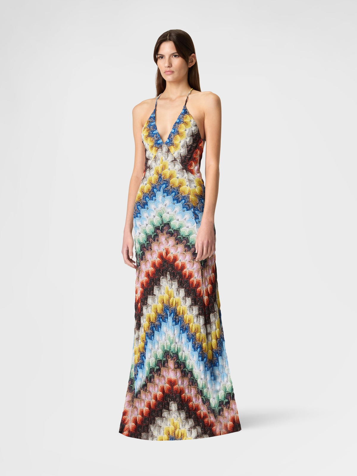 Missoni-Abito lungo