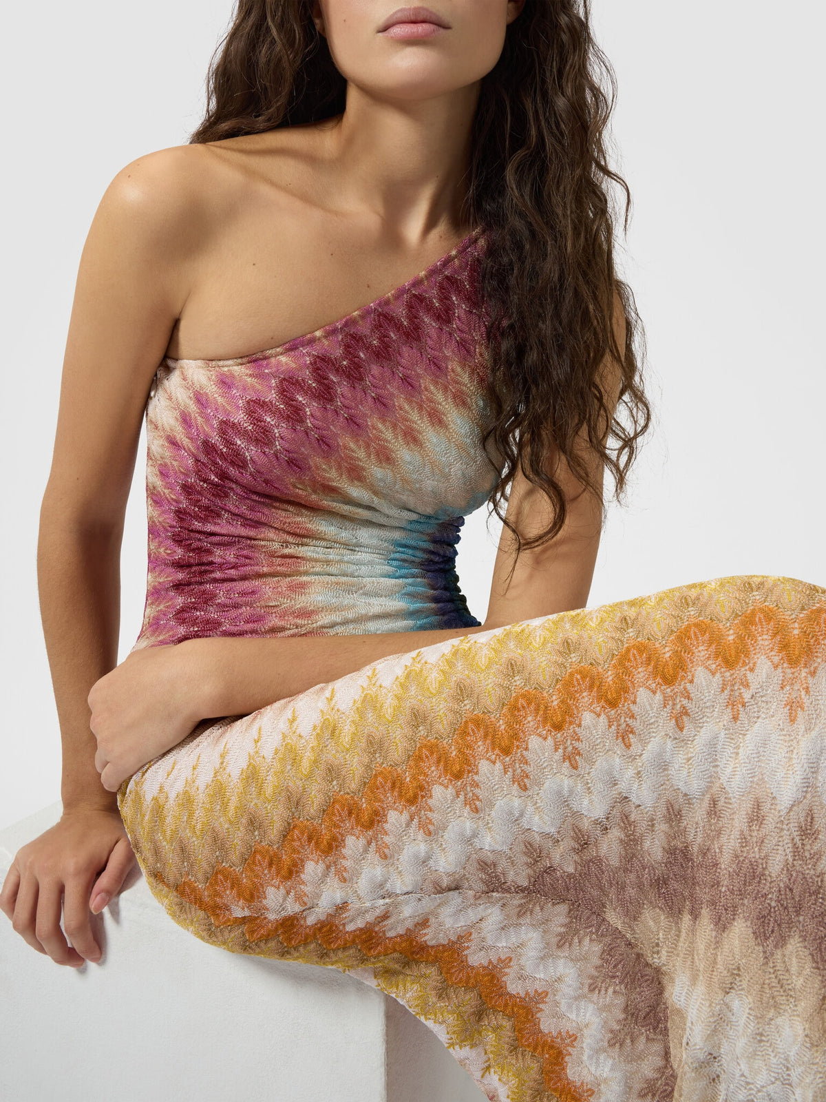 Missoni-Abito lungo
