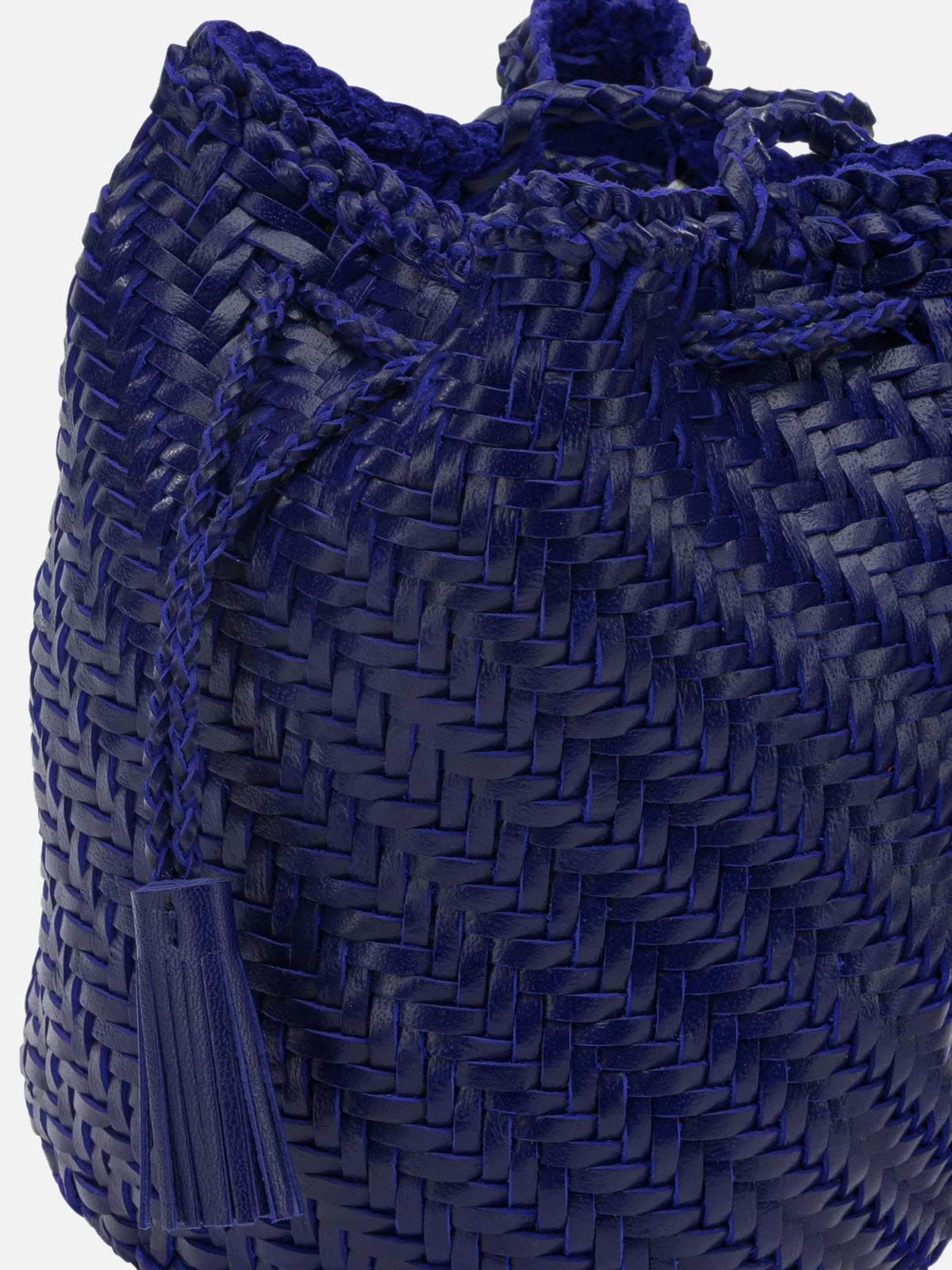 Borsa secchiello in pelle