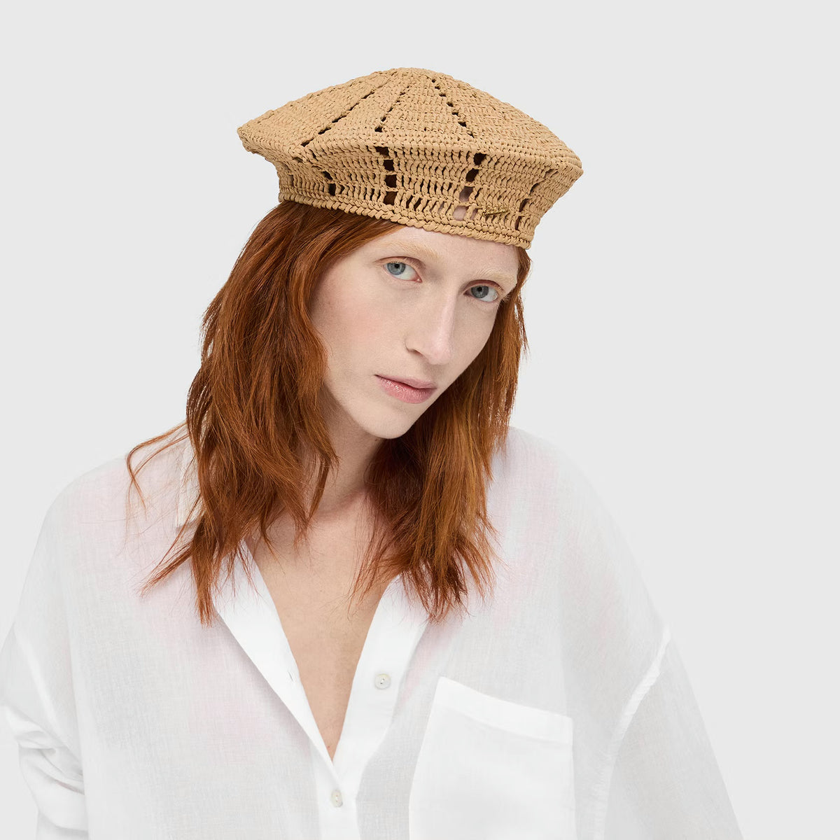 Borsalino-Emily Basco Rafia Crochet