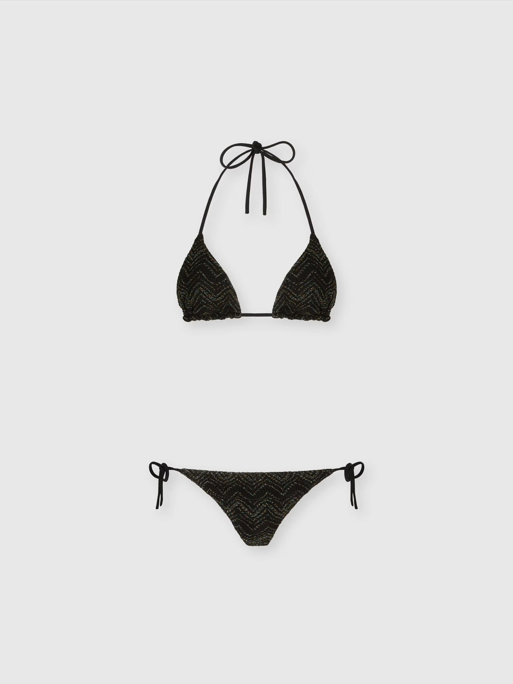 Missoni Bikini in viscosa zig zag lamé