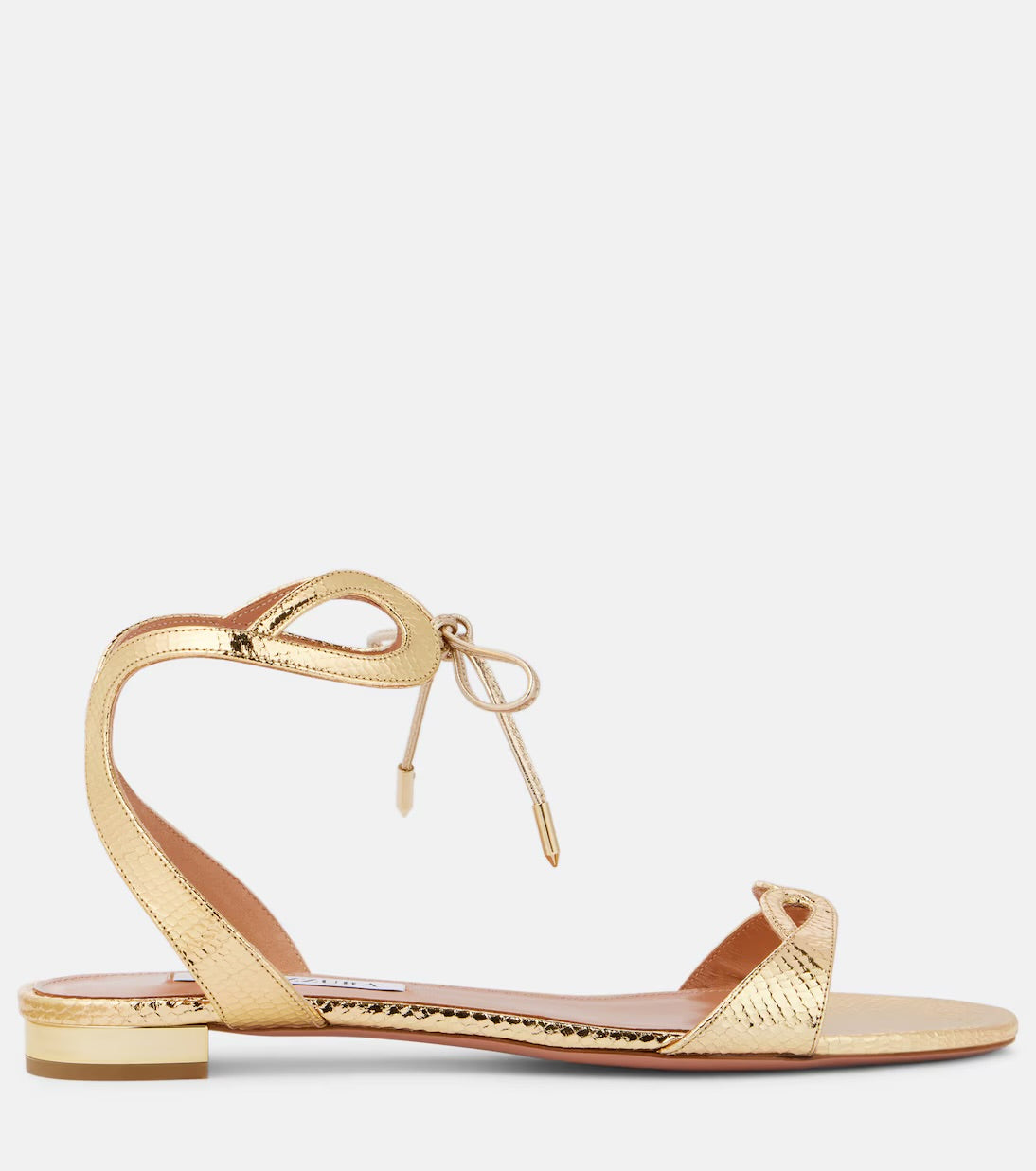 Aquazzurra Tessa Sandal flat