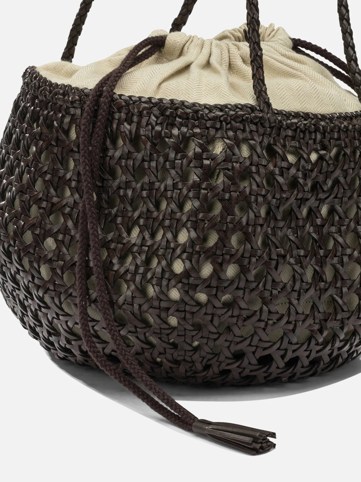 Borsa a mano in pelle