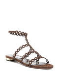 Aquazzurra Infinity chain sandal flat