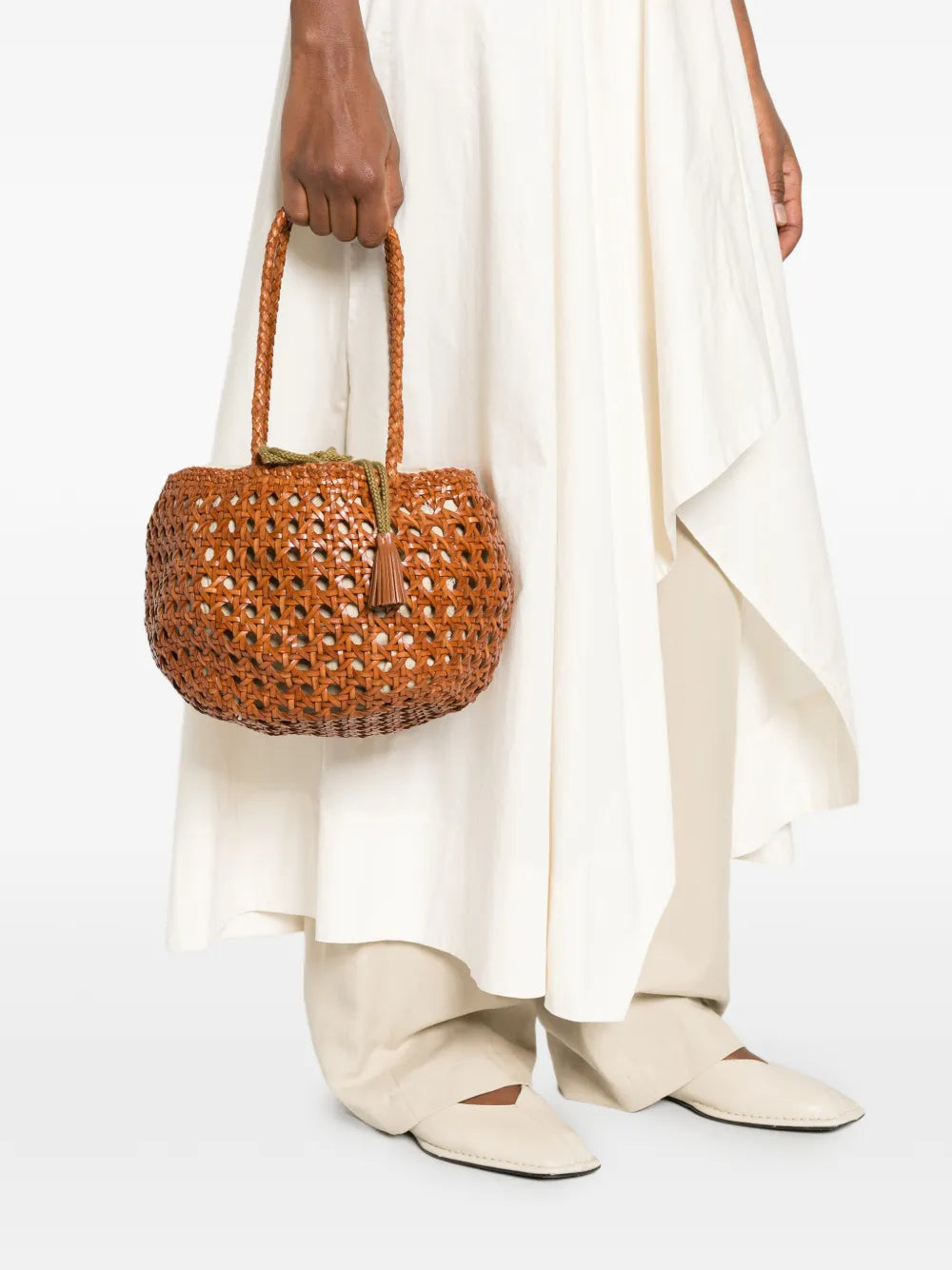 Borsa a mano in pelle