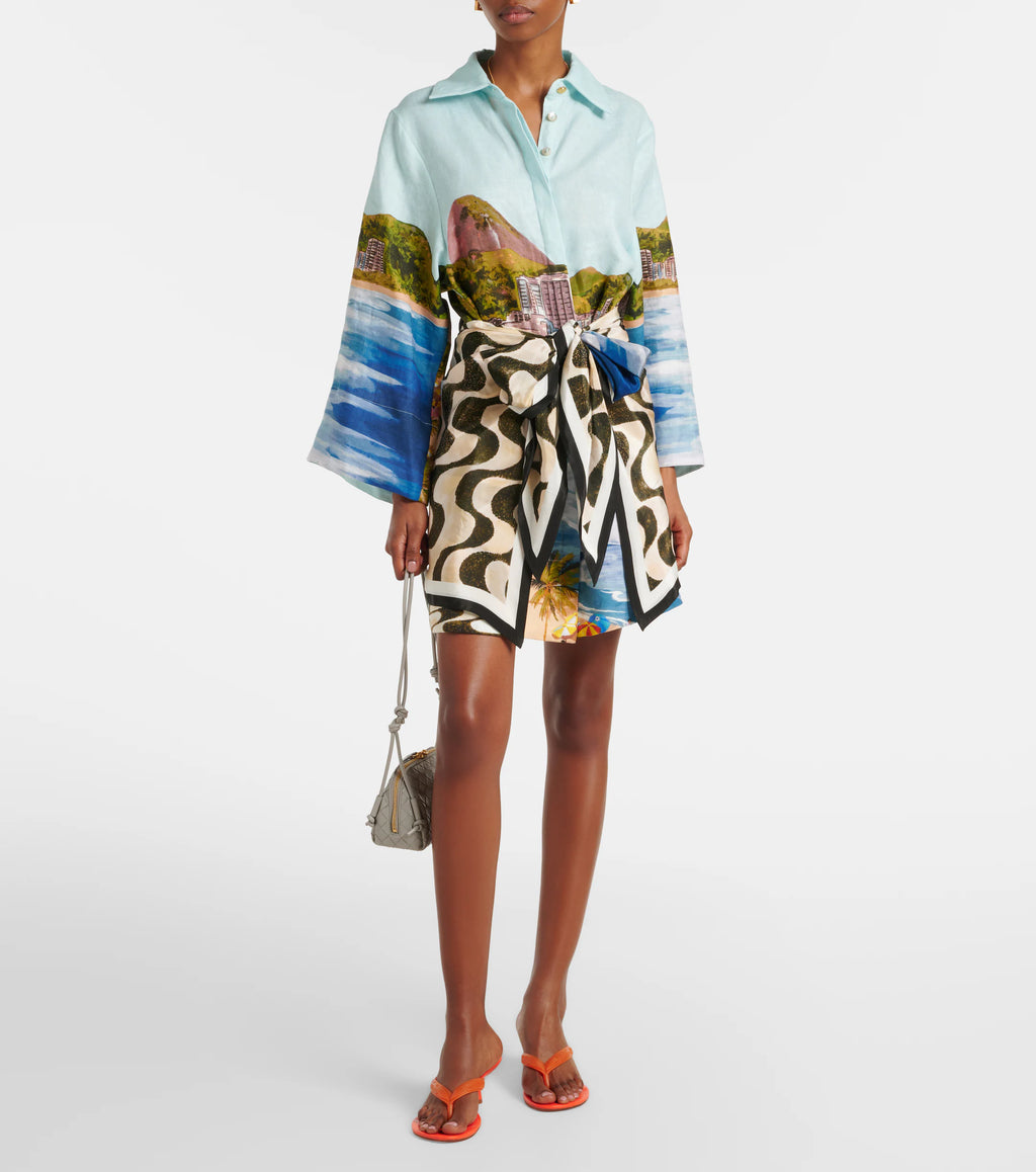 FarmRio-Copacabana Shirt Dress